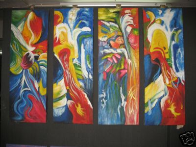 Dafen Oil Painting on canvas seascape -set470